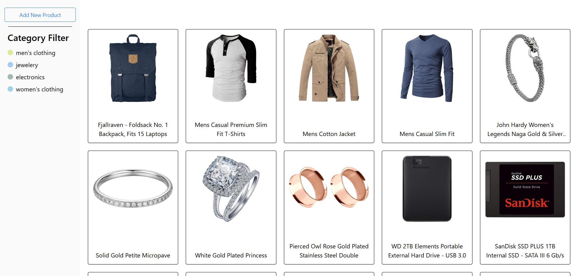 Akshat Parate E-Commerce Website Project